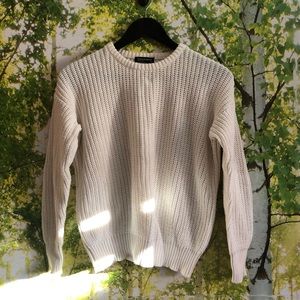 American Apparel crew neck knit sweater